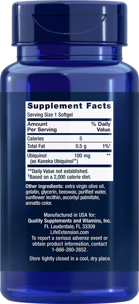 Super Ubiquinol CoQ10 (100mg)