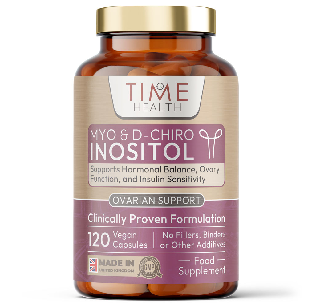 Myo & D Chiro Inositol – Promotes Hormonal Balance & Normal Ovarian Function (120)