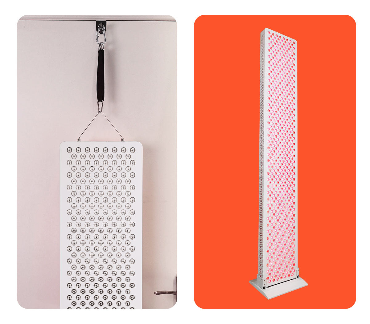 Das Rotlichttherapie-Panel RL600MaxC von Uno Vita