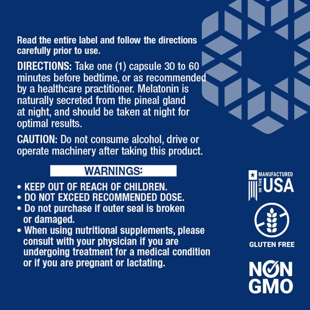 Melatonina 1 mg (60 cápsulas)