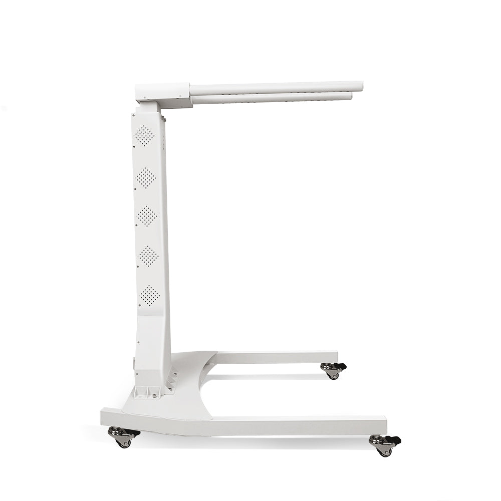 Uno Vita's Motorized Lift Stand for Uno Vita's Series Red Light Panels