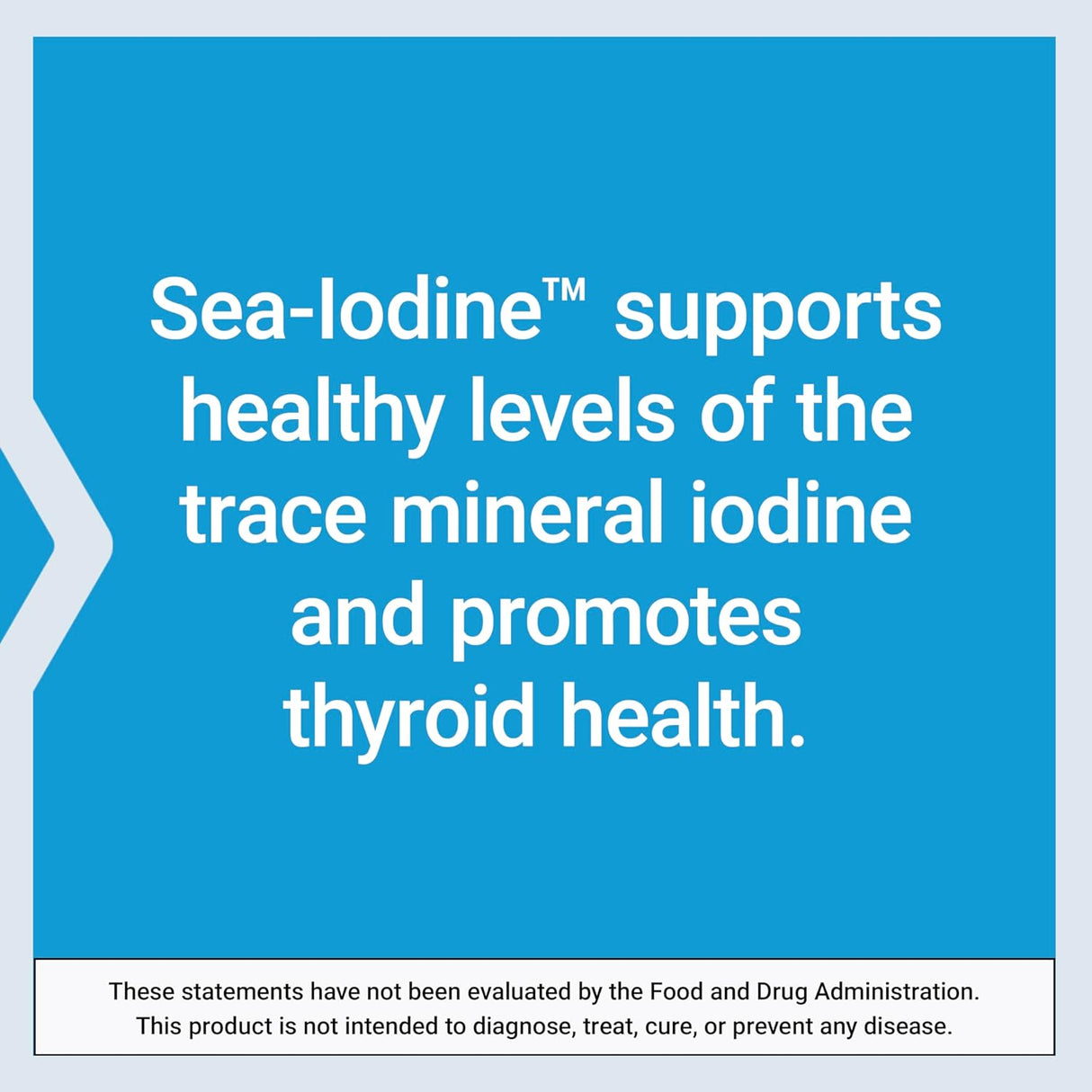 Yodo marino, 1000 mcg, 60 cápsulas vegetales (EXP 03/2025)