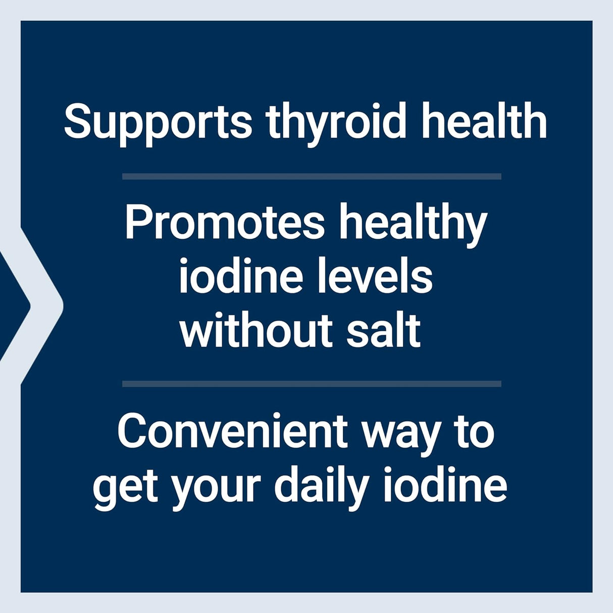 Yodo marino, 1000 mcg, 60 cápsulas vegetales (EXP 03/2025)