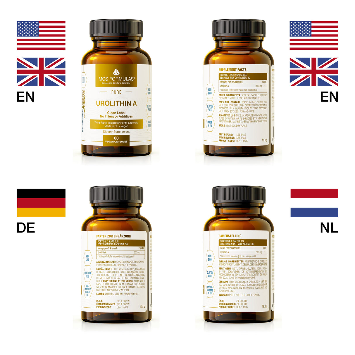 Urolithin A - anti-aging and biohacking supplement