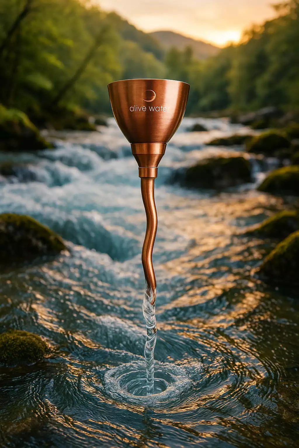 Life Vortex Spiral Water Funnel (Livets flod)