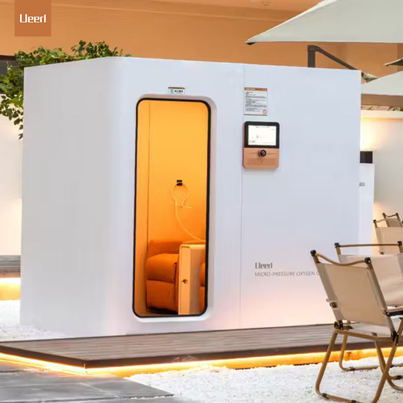 Uno Vita's Ueerl H6 Double Cabin Hard-Shell Hyperbaric Oxygen Chamber for Two Persons