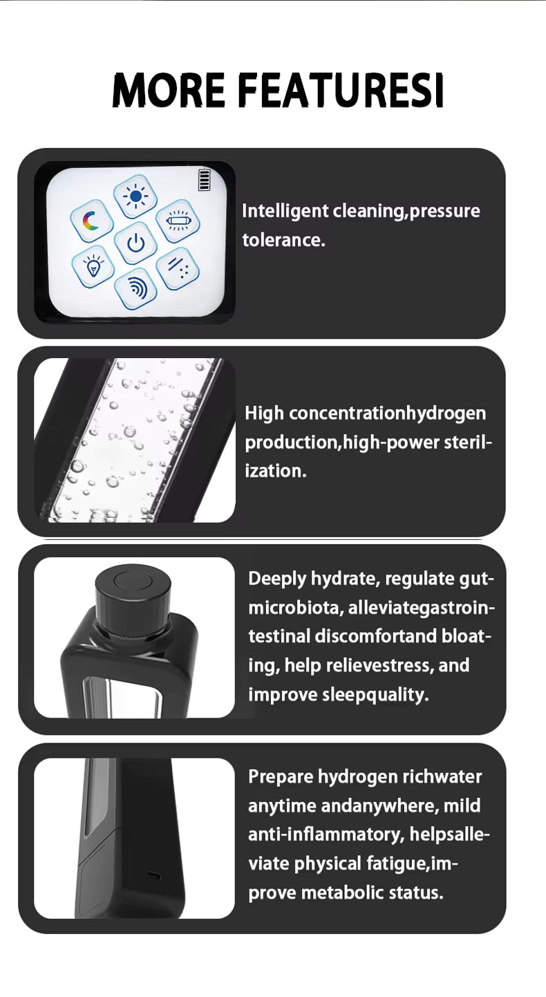 Uno Vita's Smart Hydrogen Water Cup Premium Edition