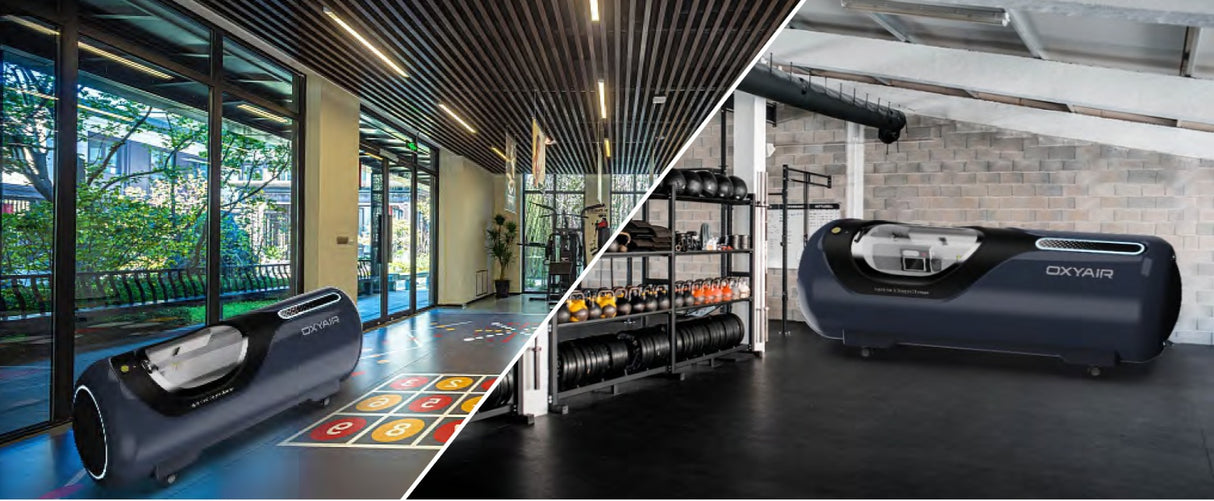 Die Oxyair HBOT (2 ATA) Premium-Luxus-Überdruckkammer von Uno Vita