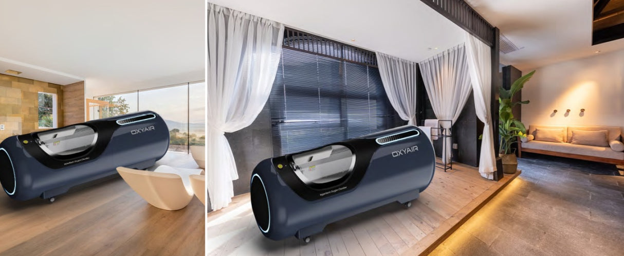 Die Oxyair HBOT (2 ATA) Premium-Luxus-Überdruckkammer von Uno Vita