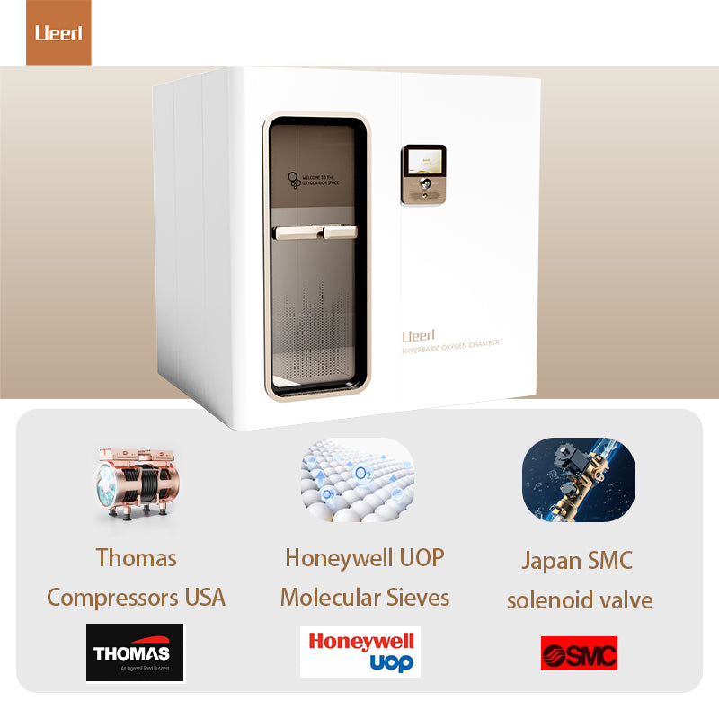 Uno Vita's Ueerl H6 Double Cabin Hard-Shell Hyperbaric Oxygen Chamber for Two Persons
