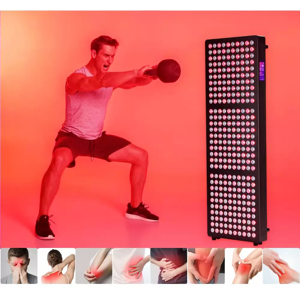 Terapia de luz roja e infrarroja cercana antienvejecimiento de Uno Vita (1000 vatios - todo el cuerpo - pulsante)