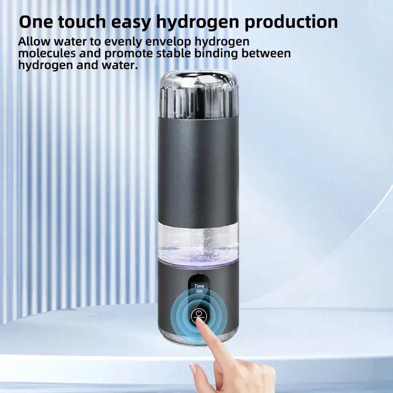 Uno Vita Sport H2 - Botella de agua de hidrógeno sobresaturada (8000 ppb)