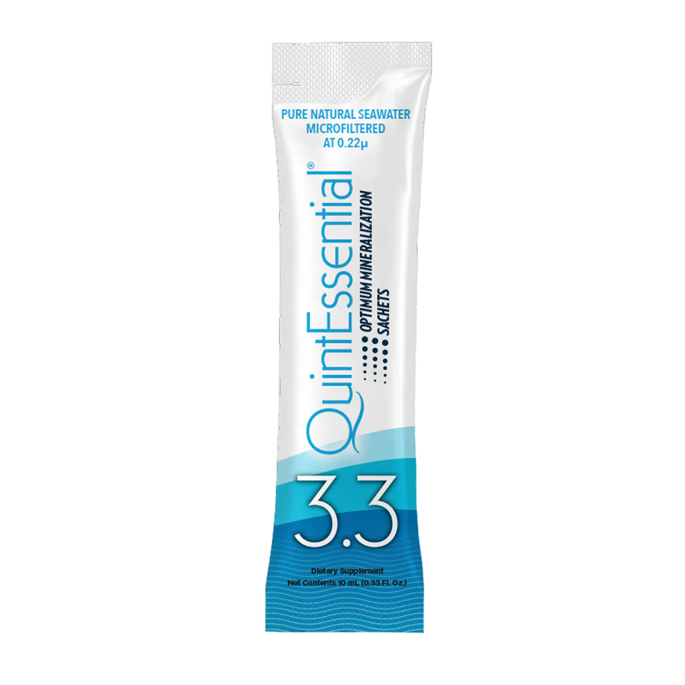 QuintEssential 3.3 (30 zakjes) - Zeewater-elektrolyt vloeibaar mineralensupplement