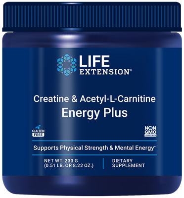 Créatine et acétyl-L-Carnitine Energy Plus