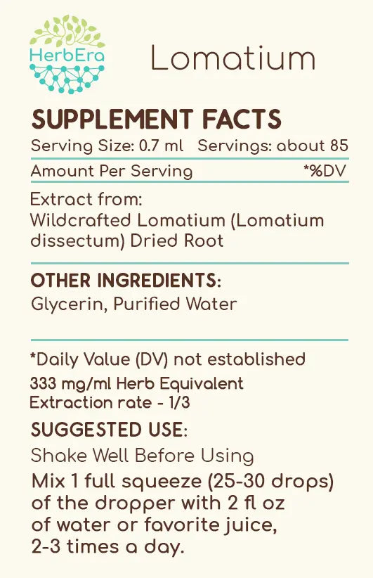 HerbEra Lomatium-Tinktur