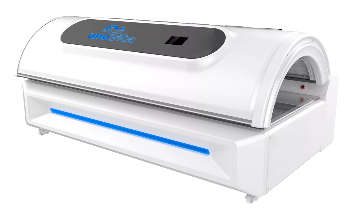 Das amerikanische Rotlichttherapiebett M5N+ von Uno Vita, professionelles Ganzkörper-PBM