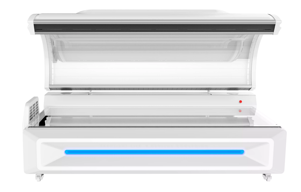 Das amerikanische Rotlichttherapiebett M5N+ von Uno Vita, professionelles Ganzkörper-PBM