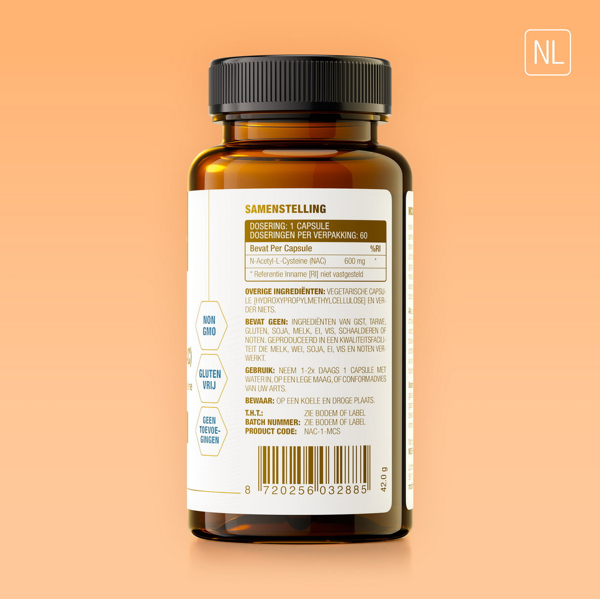 N-acétyl-L-cystéine (NAC - 600 mg)