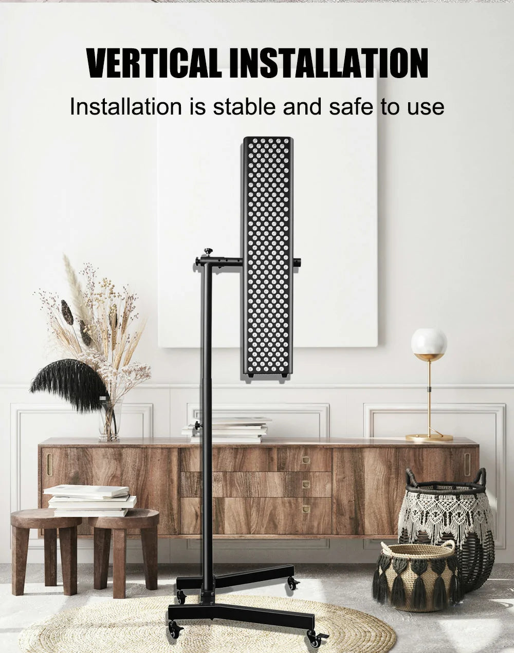 Uno Vita's MS300-E -Therapy Panel Stand (white)