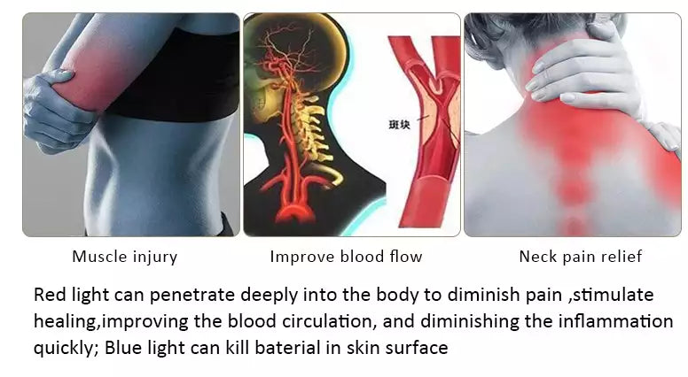 YIT Red & Blue Light Therapy Neck Device