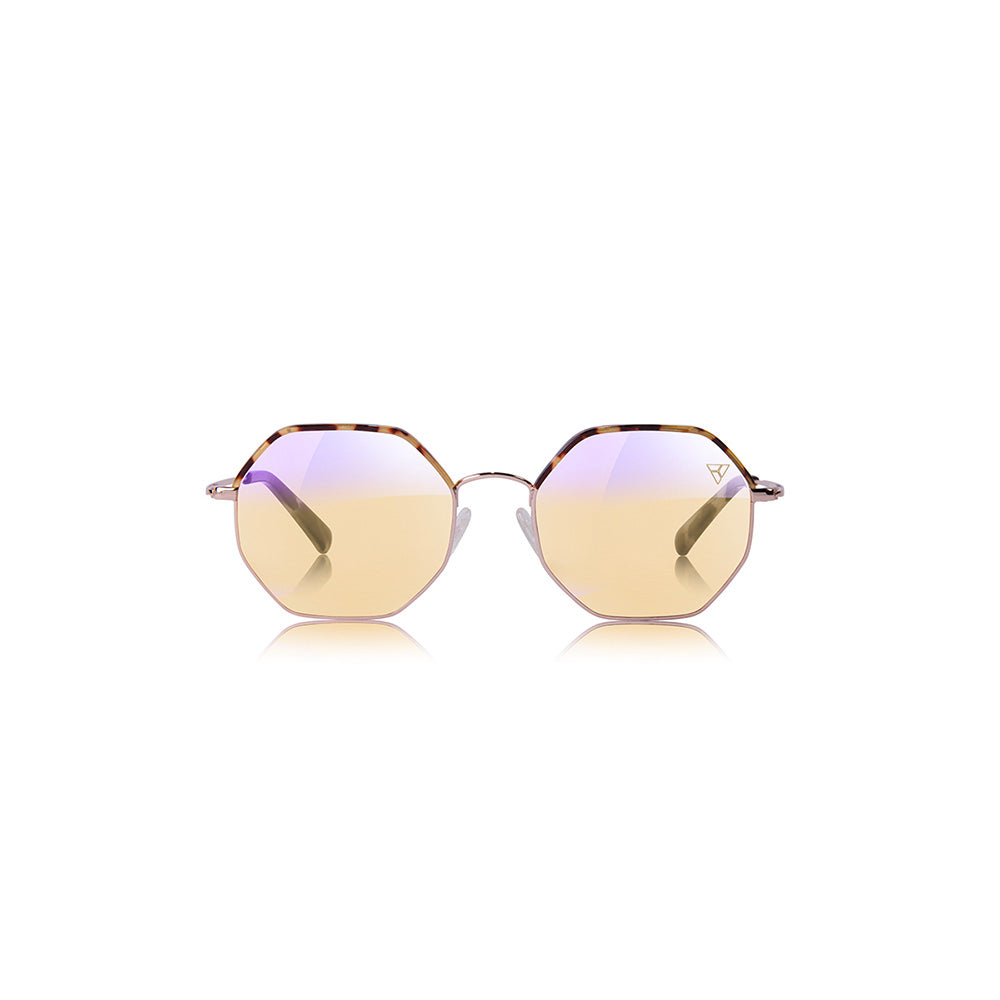 Gafas Tesla Hyperlight SIENA HAVANA para mujer (interior)