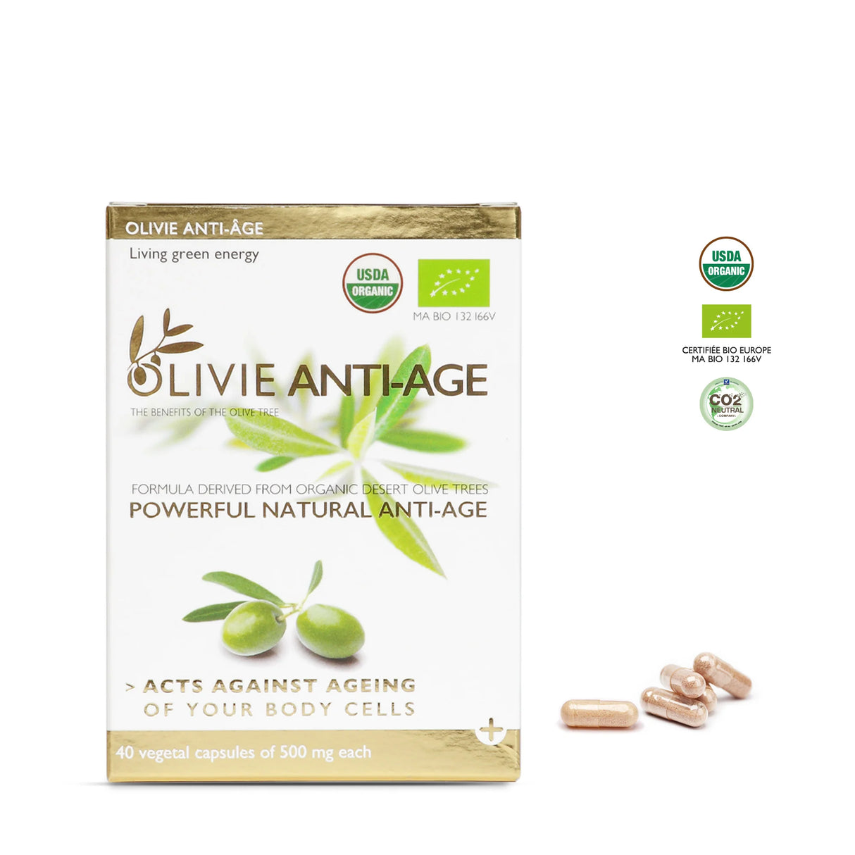 OLIVIE Anti-Age – Die ultimative organische Anti-Aging-Lösung