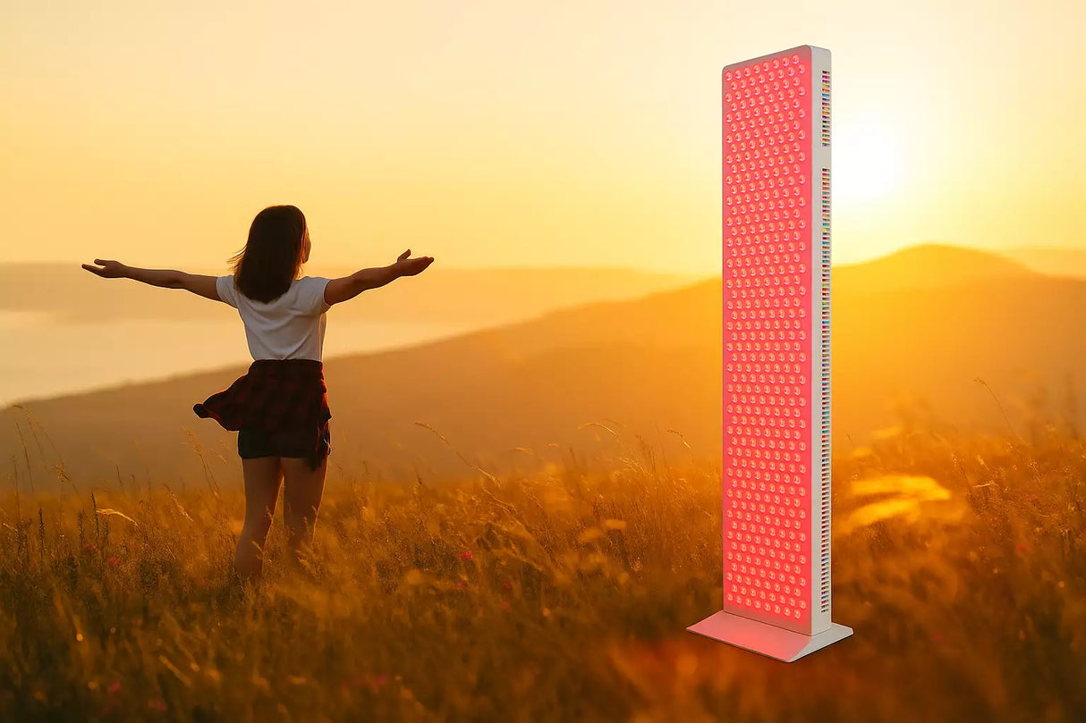 Das Rotlichttherapie-Panel RL600MaxC von Uno Vita