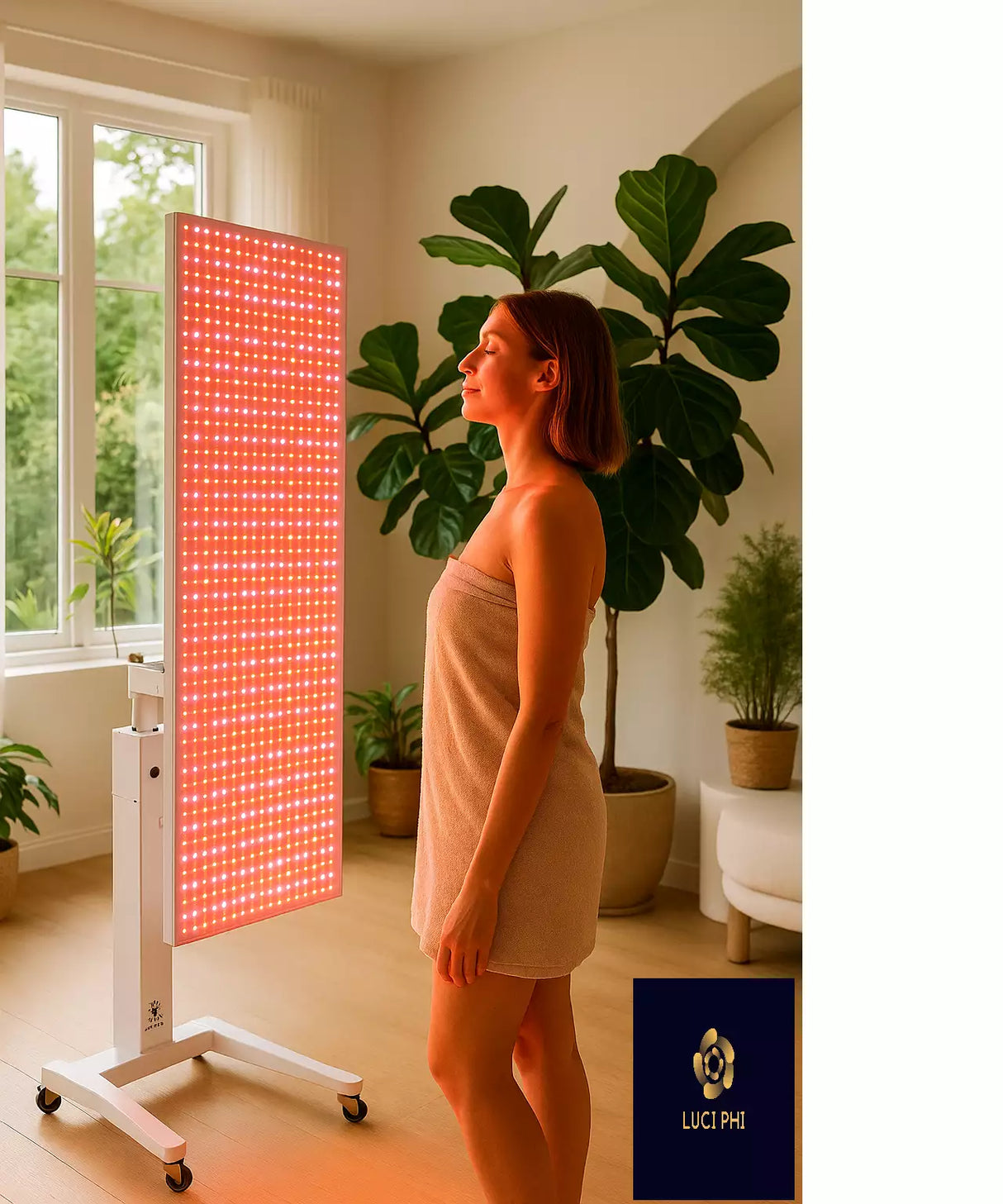 Panneau de luminothérapie haute puissance RLPRO2000L à 9 longueurs d'onde d'Uno Vita