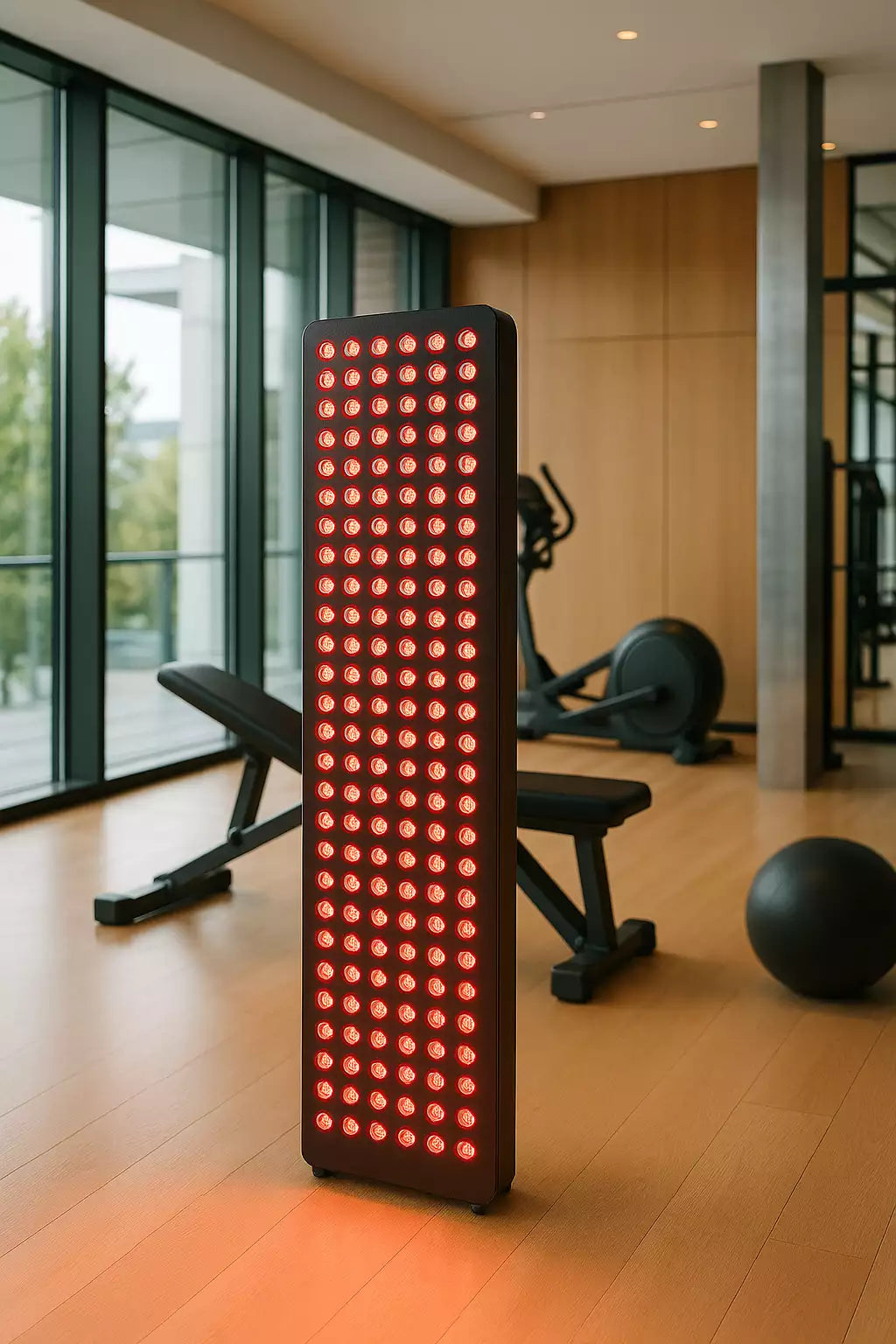 Panel de terapia de luz roja RL450MaxC de Uno Vita (negro)