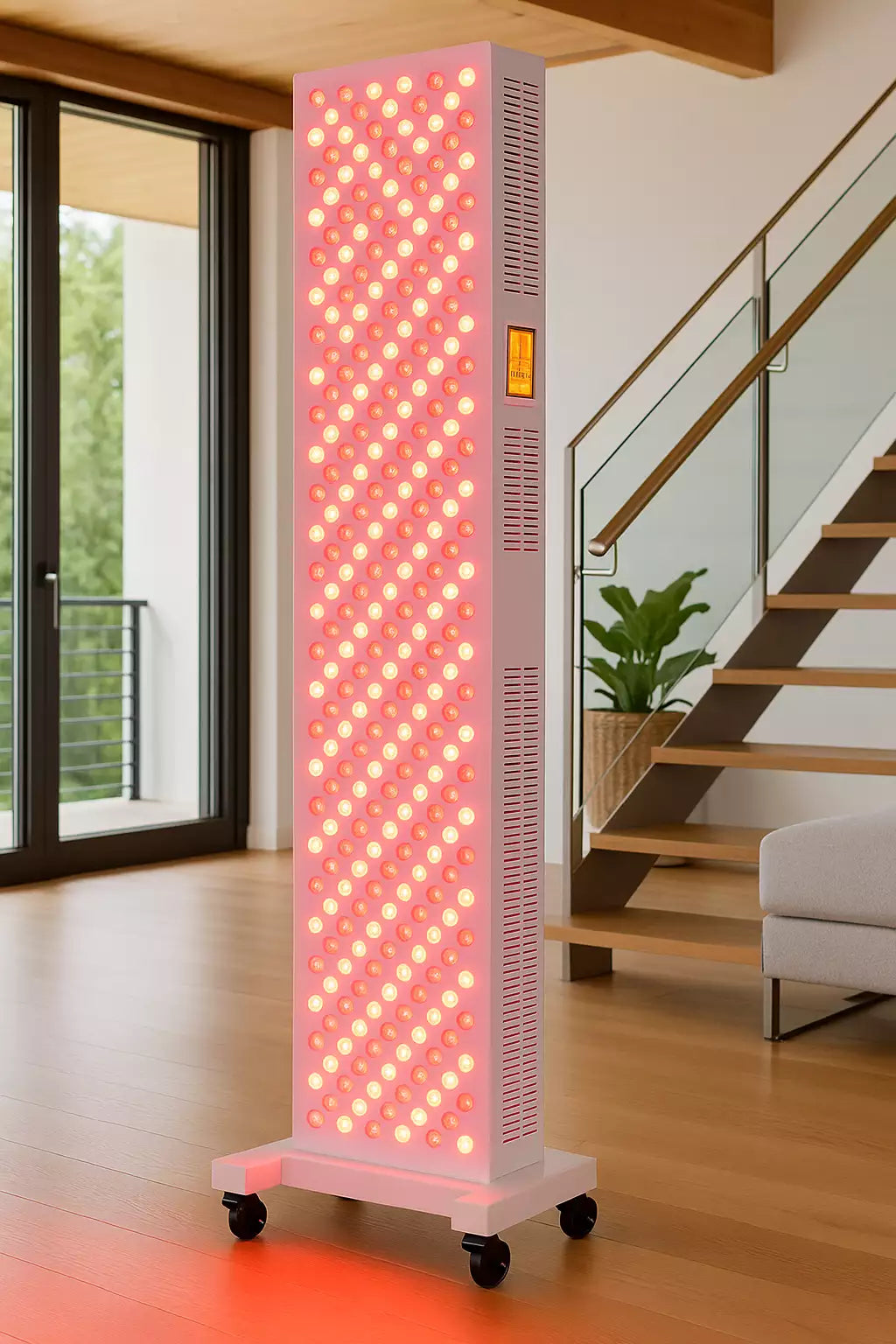 RLPROMax600 d'Uno Vita - Panneau de luminothérapie haute puissance avancé à 9 longueurs d'onde (blanc)