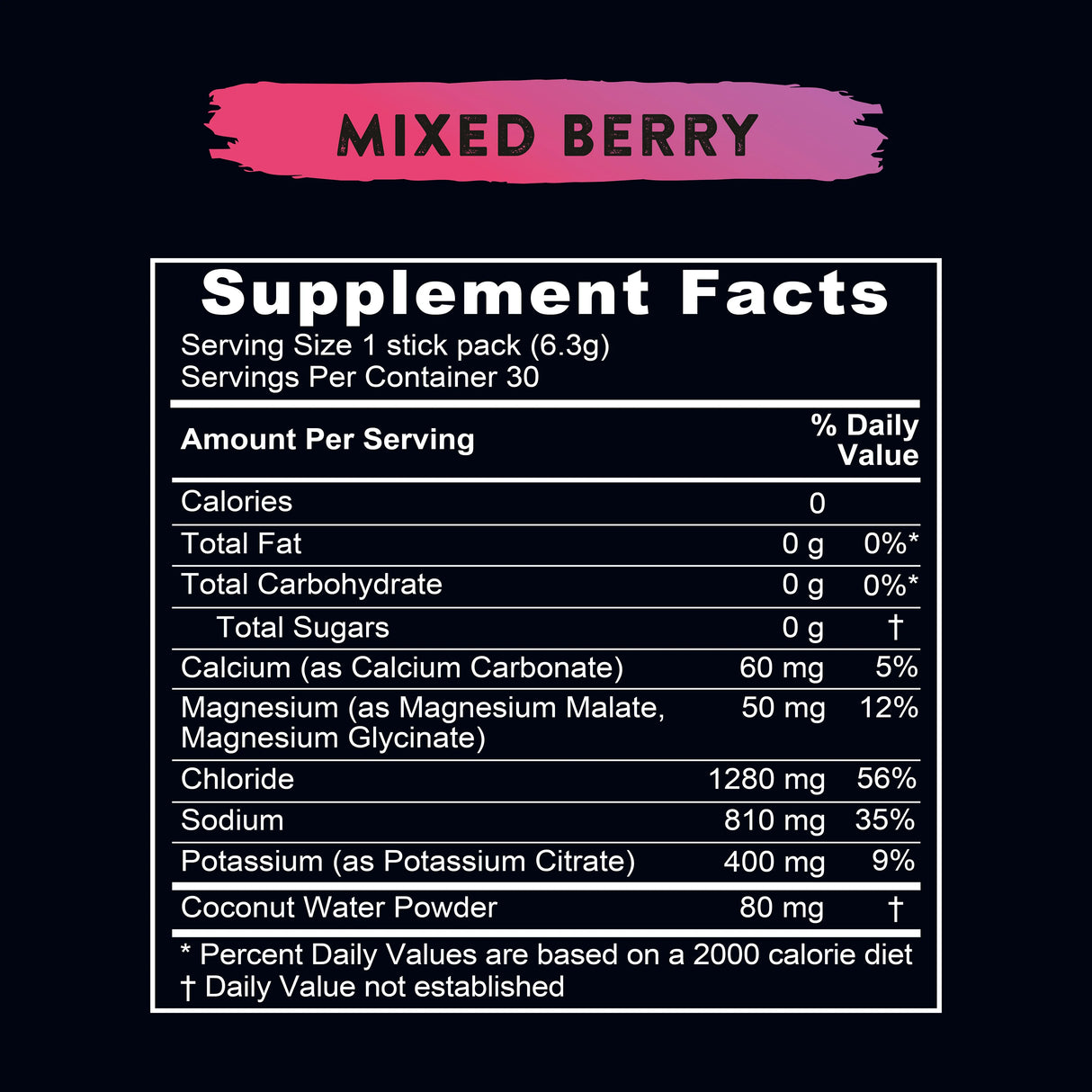 ReLyte Hydration Packs de bâtonnets de baies mélangées