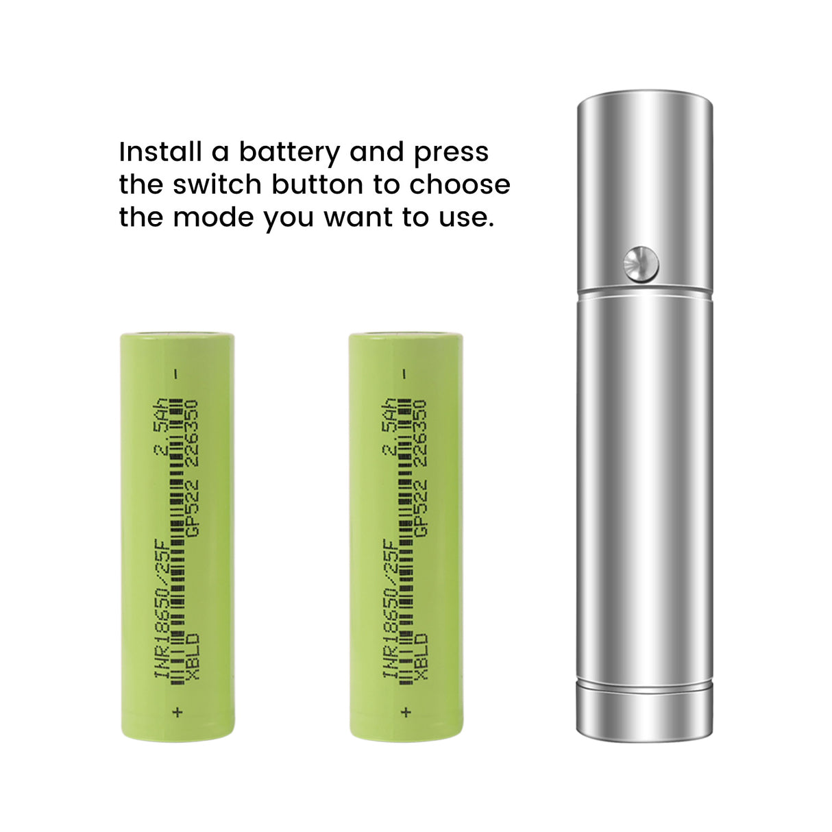 Uno Vitas ljusterapi handhållen ficklampa (5 våglängder)