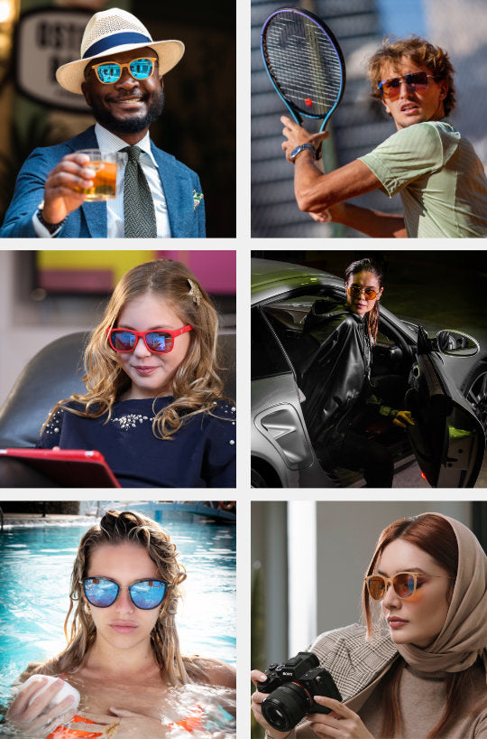 Tesla Bioptron Hyperlight Eyewear® (Brown)