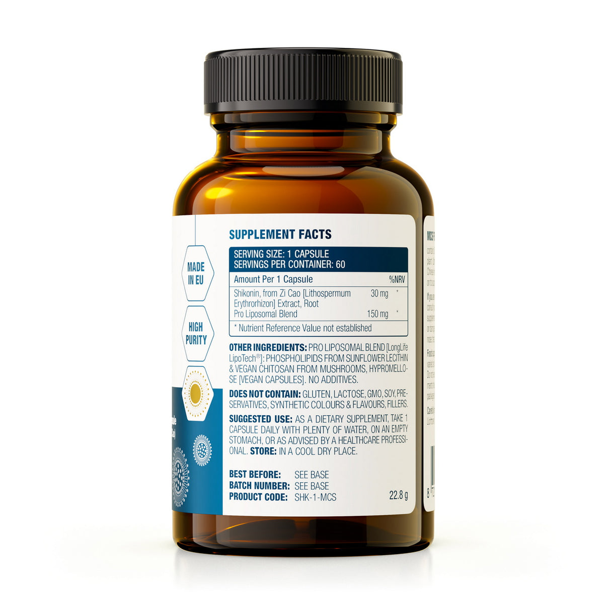 Shikonin Pro Liposomal (30 mg, 60 Kapseln)