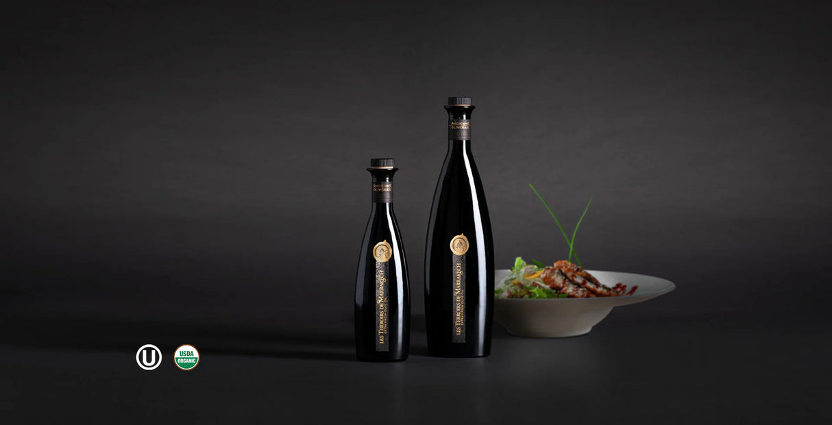 Desert Miracle - Aceite de Oliva Atlas - Ultra Premium Marroquí, Primera Prensado en Frío, Virgen Extra