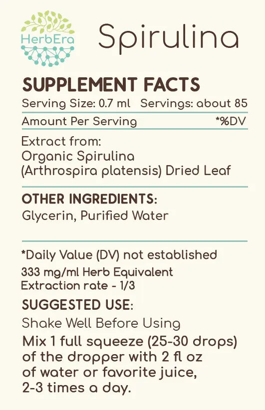 HerbEra Spirulina-Tinktur