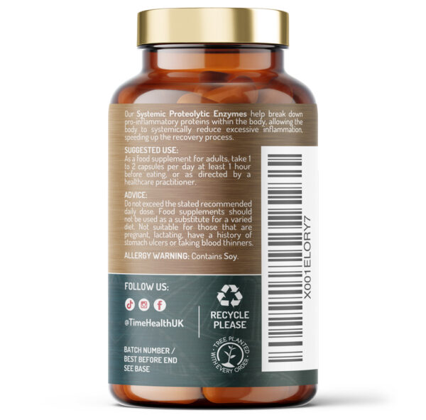 Systemic Proteolytic Enzymes Complex – Repair & Recovery (120)