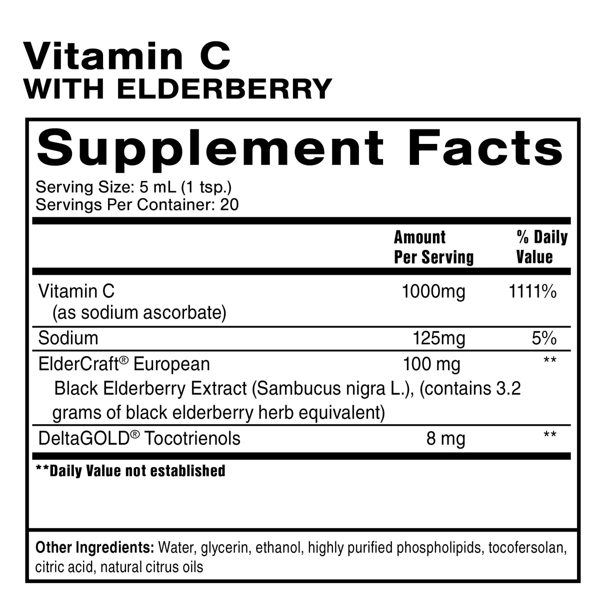 Vitamine C + Sureau