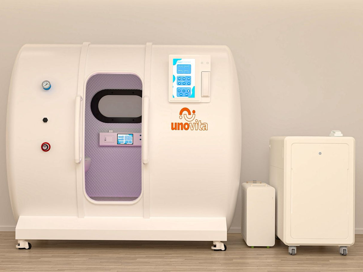 Uno Vita`s Top Line HBOT Duo Face-To-Face Clinic Hard-Shell (model UnoVita YF-2001)