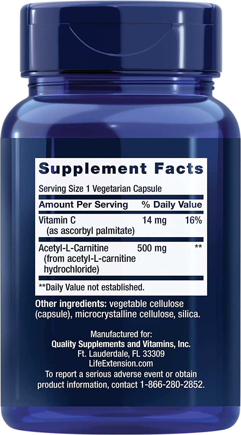 Acetyl-L-Carnitine (500 mg) - Uno Vita AS