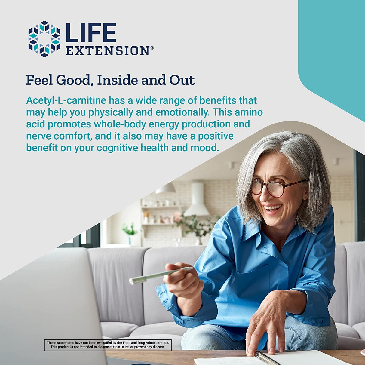 Acetyl-L-Carnitine (500 mg) - Uno Vita AS