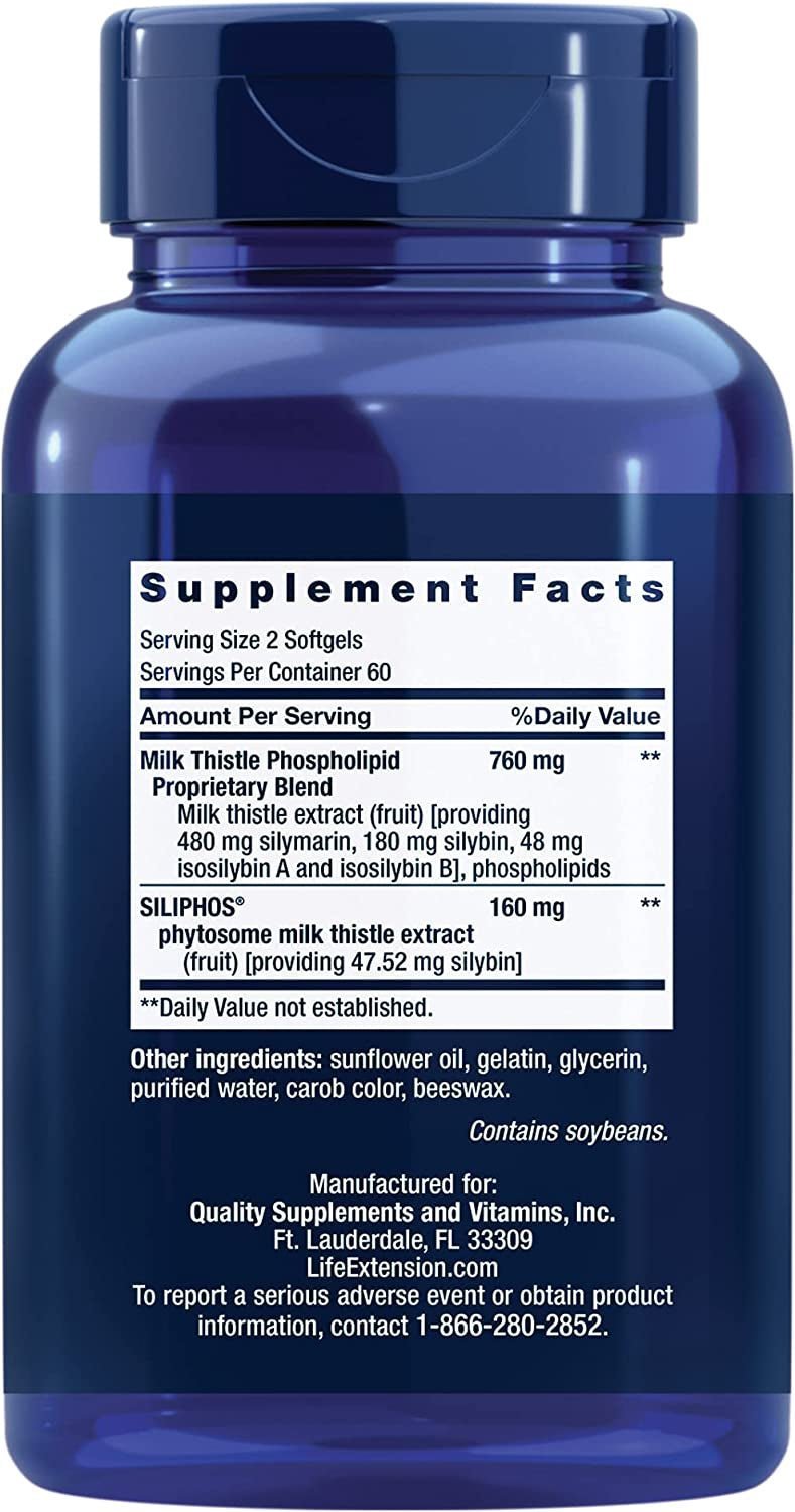 Advanced Milk Thistle (120 kapslar) - Uno Vita AS