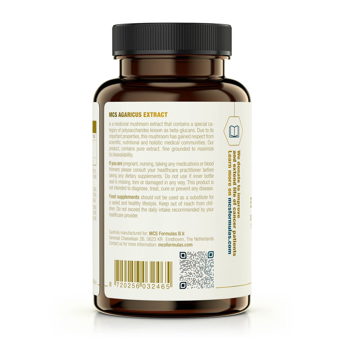 Extracto de Agaricus (350 mg) - Uno Vita AS