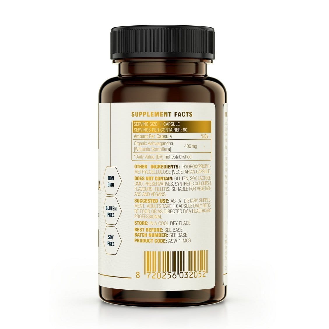 Ashwagandha pur, 400 mg - Uno Vita AS