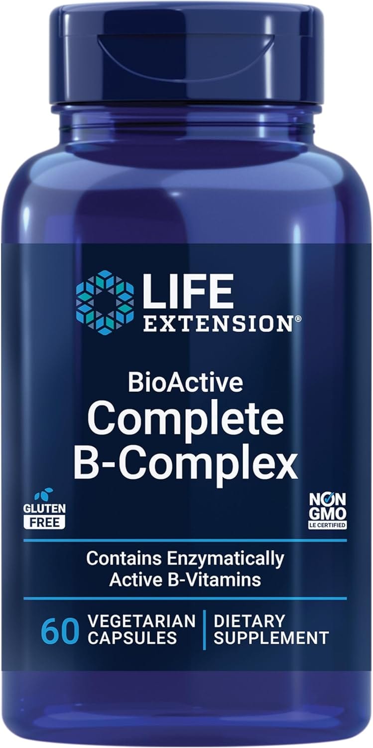 Bioaktiver kompletter B-Komplex (60) – Uno Vita AS