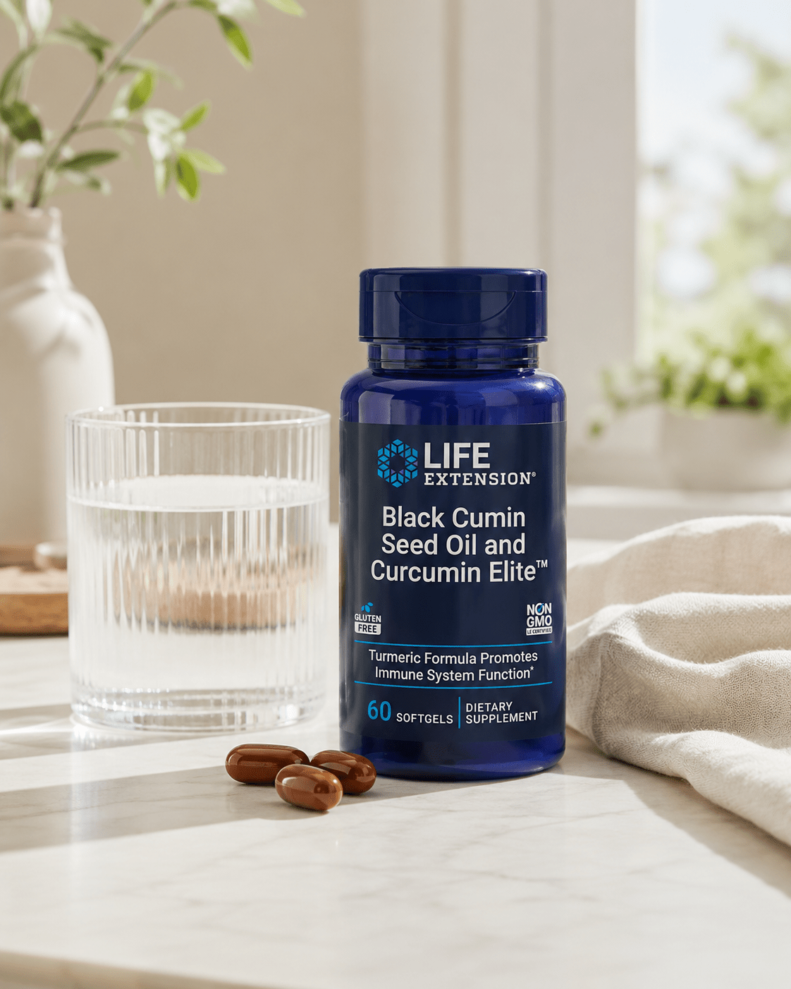 Mustakuminaöljy ja Curcumin Elite™ - Uno Vita AS