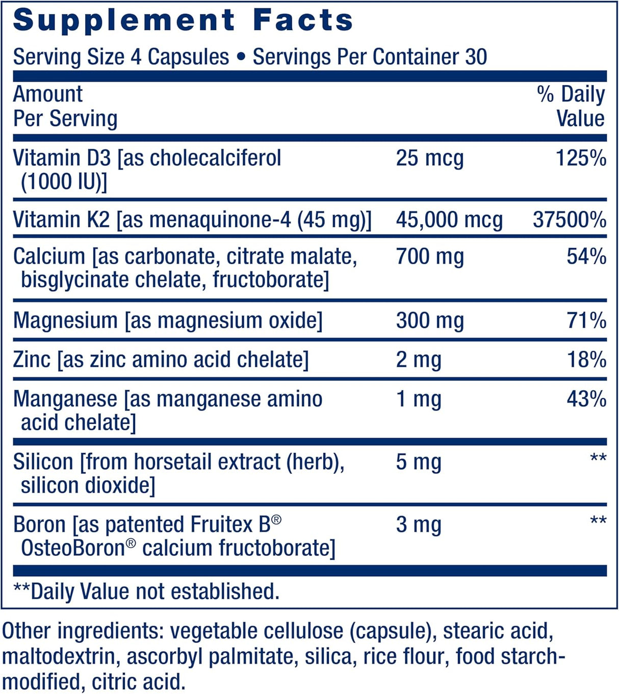 Bone Restore Elite med Super Potent K2 - Uno Vita AS