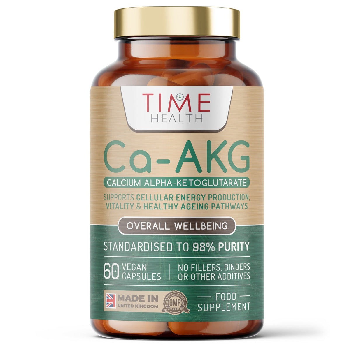 About - AKG - Ultra Pure Calcium Alpha Ketoglutarate - Uno Vita AS