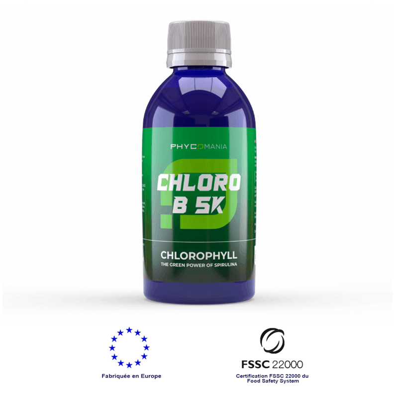 CHLORO B 5K CHLOROPHYLL Die grüne Kraft von Spirulina – Uno Vita AS