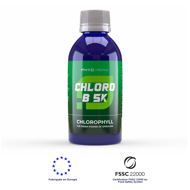 CHLORO B 5K CHLOROPHYLL The Green Power of Spirulina